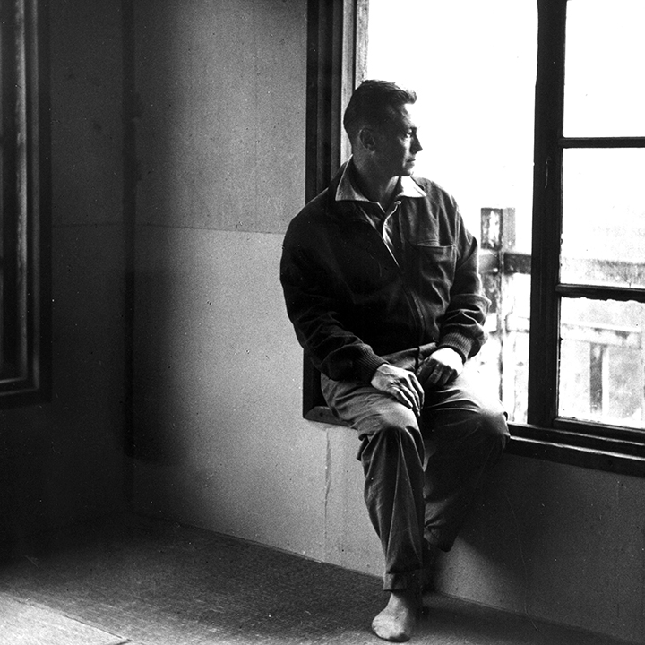 Tempaku (Nagoya), 1954 - Fosco Maraini visiting the detention camp ten years later - Maraini archives ©